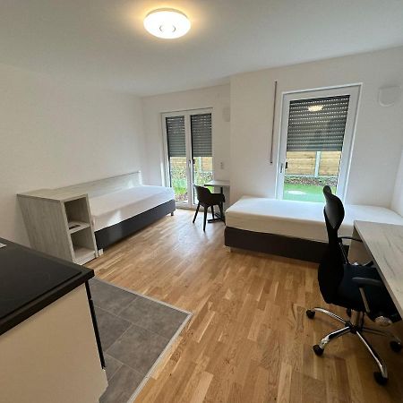 1 Zimmer Studioapartment Mit Bis Zu 2 Einzelbetten In Der Land Of Living Kelheim Buitenkant foto